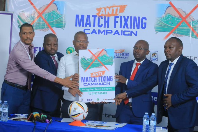 ATwayita's tweet photo. For any report(s) in regard to match fixing please report to FUFA via  +256787063409 and protect@fufa.co.ug
#AntiMatchFixing https://t.co/hu13OGRVgC