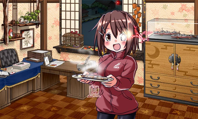 #既掲でもいいのでとにかく古鷹さんを貼ろう 