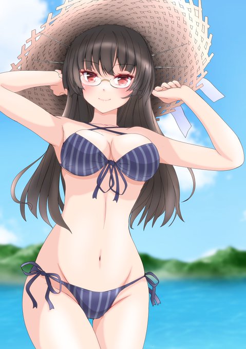 トラック泊地は今日も夏日です☀️
 #既掲でもいいのでとにかく重巡洋艦を貼ろう 