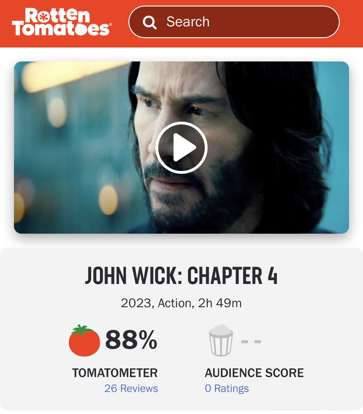 John Wick - Rotten Tomatoes