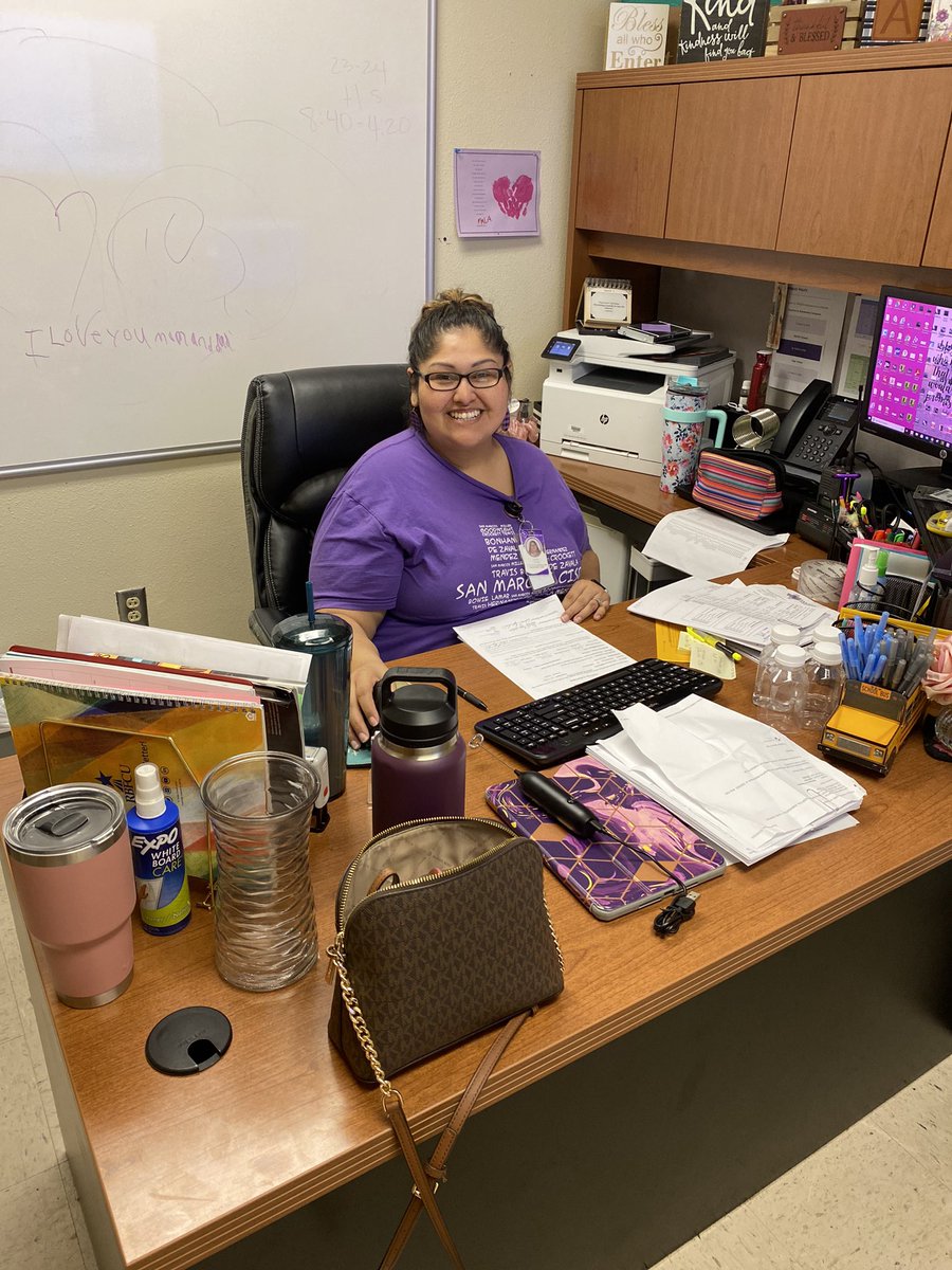 Spring break for everyone except for this lady ‘Ashley Palacios’ working hard