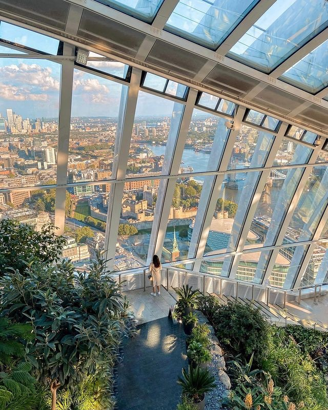 London Sky Garden, I love skyscrapers, Sky Garden is one of the best places in London.