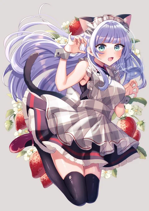 しーちゃん、、、 #ホワイトデーは銀髪白髪を愛でる日 