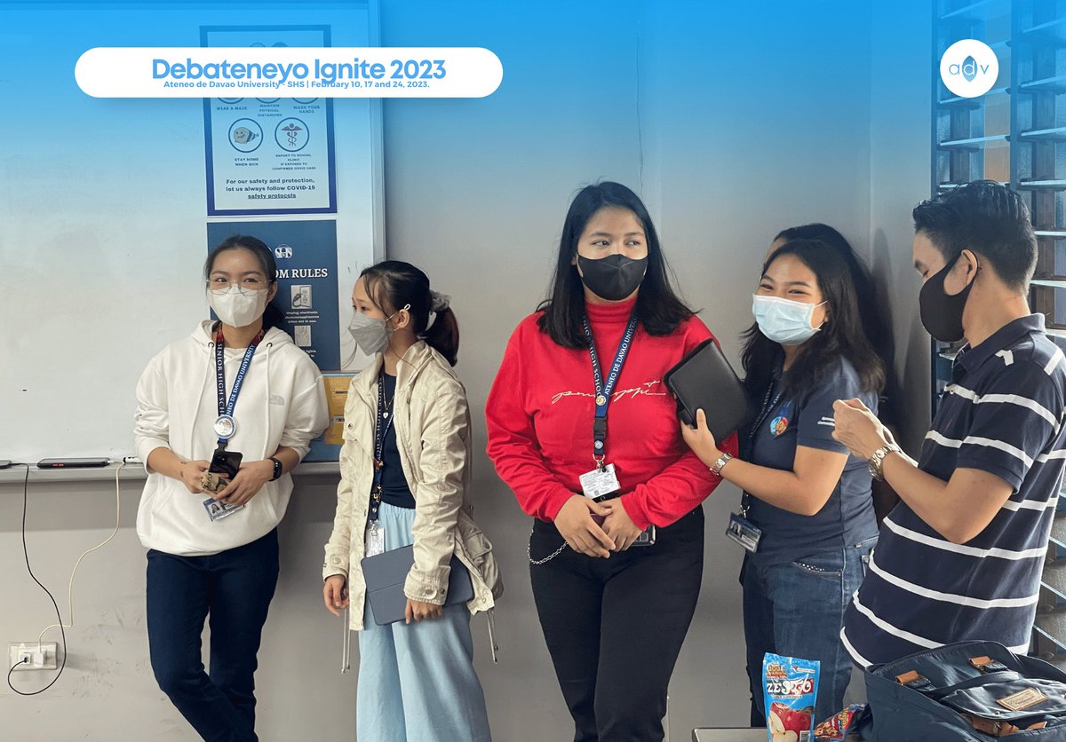 ateneodebatevar's tweet photo. The Ateneo Debate Varsity recently participated in the Debateneyo Ignite 2023 organized by the ADDU SHS Debate Society last February 10, 17 and 24, 2023. https://t.co/nhYcmyt7Ds