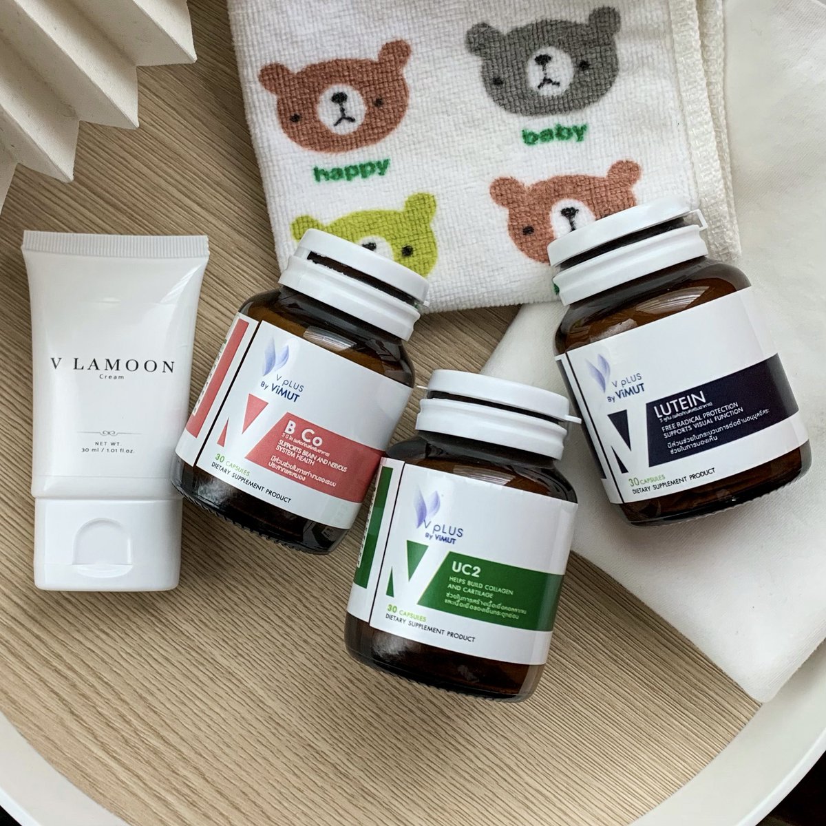 nphchda's tweet photo. 📦 จัดมาแล้วว เซตวิตามิน #Vimut เลือกเน้นเป็นบำรุงปลายประสาทกับสายตา เพราะช่วงนี้โหมงานเยอะT-T🥹 รอบนี้กดมาจากคลิกซ���ค่ะ เว็บช้อปปิ้งน้องใหม่ มีสินค้าสุขภาพกับพวกสินค้าในบ้านเยอะดี เลือกสั่งง่าย มีโค้ดลดแจก รวมๆได้มา 4 ชิ้น คุ้มๆคั๊ปป #Clickzy https://t.co/k1LuQKBnfS