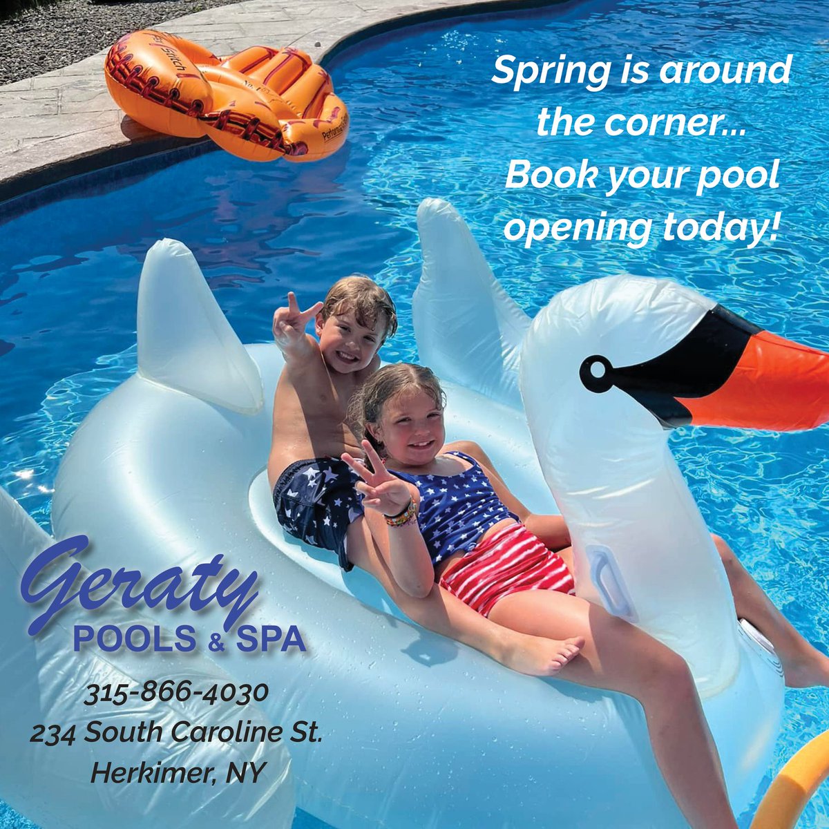 ProMediaOnline's tweet photo. Spring is around the corner…book your pool opening today with Geraty Pools! https://t.co/nv20zeOcVz https://t.co/BRJOFwbT6i