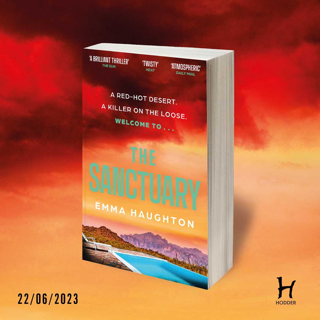 HodderBooks's tweet photo. 'This locked-room thriller wowed me. Perfect pacing and a cinematic vibe' ― Prima

The Sanctuary by @Emma_Haughton is coming in paperback in June with this stunning new cover!

Pre-order your copy >> https://t.co/J9mpriIPcM https://t.co/SLPpsHaEvR