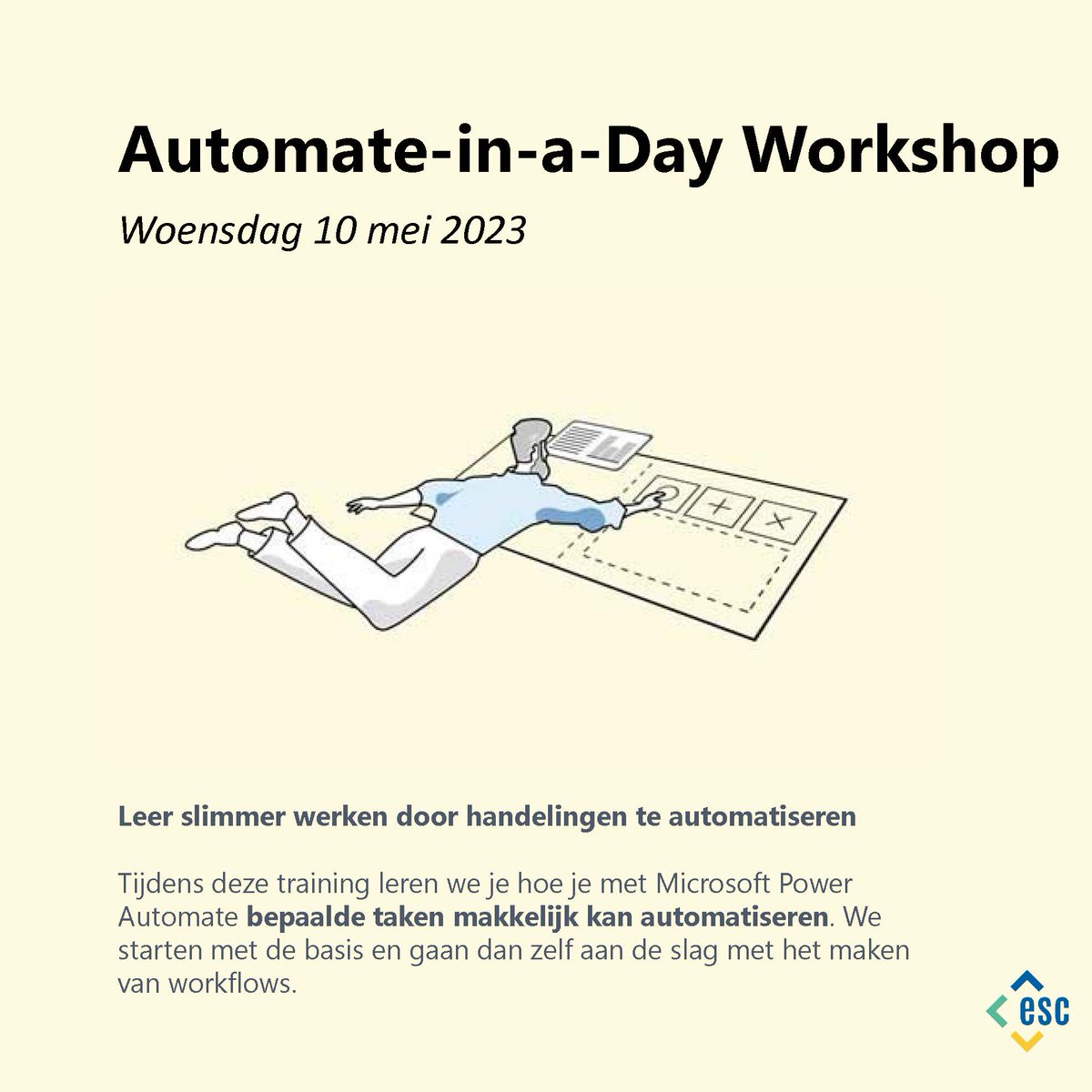 escbelgie's tweet image. Haal je als organisatie wel alles uit je Microsoft-software? Ontdek het tijdens onze interactieve workshops! 👉 esc.be/events/

Schrijf je snel in, want het aantal plaatsen is beperkt!

#inaday #workshops #microsoft #powerplatform #m365