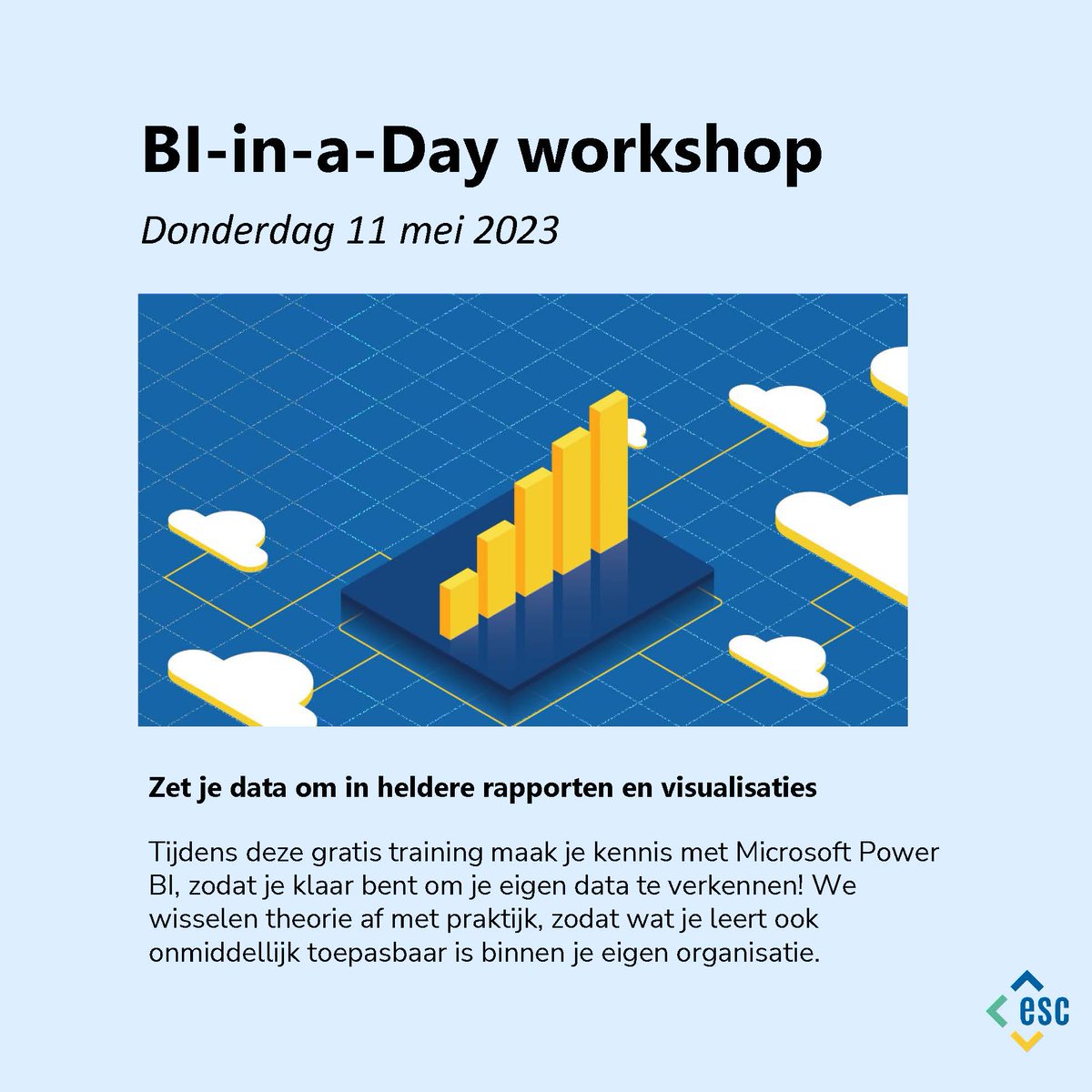 escbelgie's tweet image. Haal je als organisatie wel alles uit je Microsoft-software? Ontdek het tijdens onze interactieve workshops! 👉 esc.be/events/

Schrijf je snel in, want het aantal plaatsen is beperkt!

#inaday #workshops #microsoft #powerplatform #m365