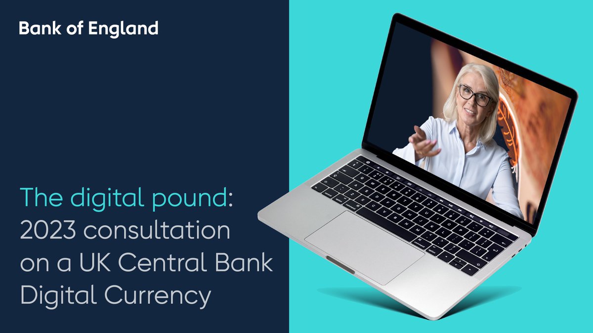 bankofengland's tweet photo. Our Centre for Central Banking Studies (CCBS) will deliver a webinar for central bankers and financial regulators covering the 2023 consultation on a UK central bank digital currency. 

Wednesday 29 March 2023

Find out more and register here: https://t.co/ejNOBEegym https://t.co/WnhWgJxsYh