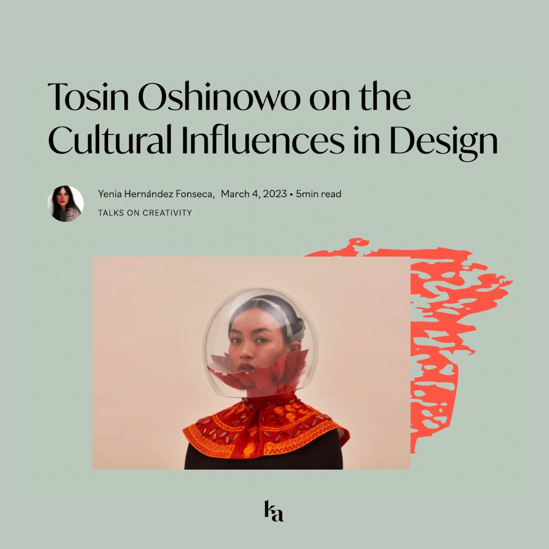 karalyte's tweet photo. Meet Tosin Oshinowo - a globally-recognized Nigerian architect, product designer, and creative entrepreneur based in Lagos, Nigeria. Read and listen to her full story on our blog. https://t.co/OTPRaONQoS https://t.co/zs6rWc0TFO