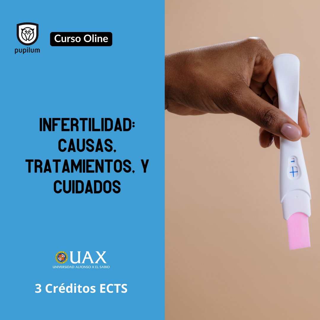 pupilum's tweet photo. Aprende a analizar el origen de la #Infertilidad de tus pacientes con nuestros planes formativos 100% #Online y con #ECTs de la @uaxuniversidad. Apúntate en https://t.co/rWWNiQivQv https://t.co/Phd12rRyJi