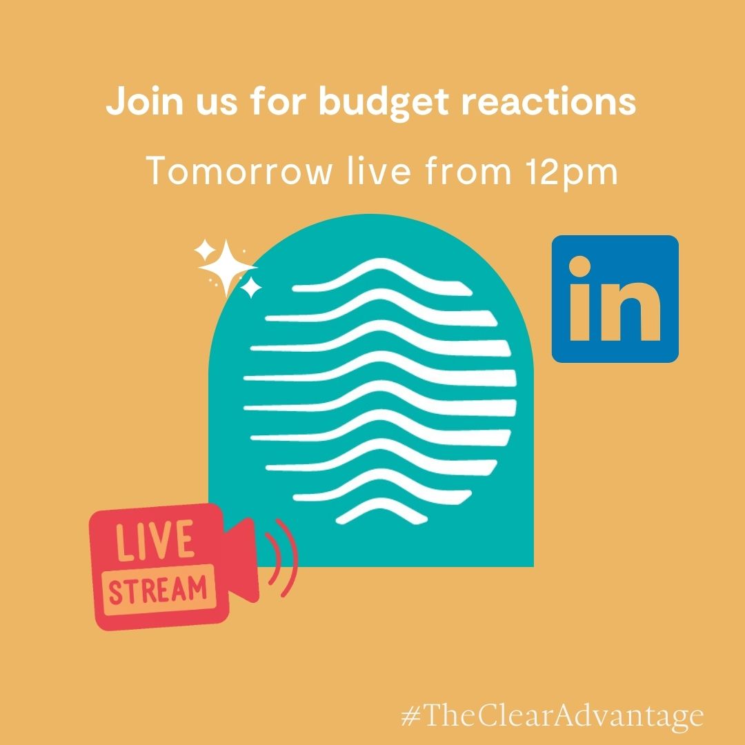 Active Chartered Financial Planners (@activefinancial) on Twitter photo What will tomorrow's budget bring?
Join us on Linked In tomorrow - LIVE from 12pm for predictions pre budget and reactions afterwards, with special guests including <a href="/lbramley_ep/">Lee Bramley</a> Harriet Spalding and <a href="/GrahamRobb/">Graham Robb</a>
ow.ly/aBUm50NhGRv
#TheClearAdvantage
<a href="/KarlPActive/">Karl Pemberton CDir</a> What will tomorrow's budget bring?
Join us on Linked In tomorrow - LIVE from 12pm for predictions pre budget and reactions afterwards, with special guests including <a href="/lbramley_ep/">Lee Bramley</a> Harriet Spalding and <a href="/GrahamRobb/">Graham Robb</a>
ow.ly/aBUm50NhGRv
#TheClearAdvantage
<a href="/KarlPActive/">Karl Pemberton CDir</a>