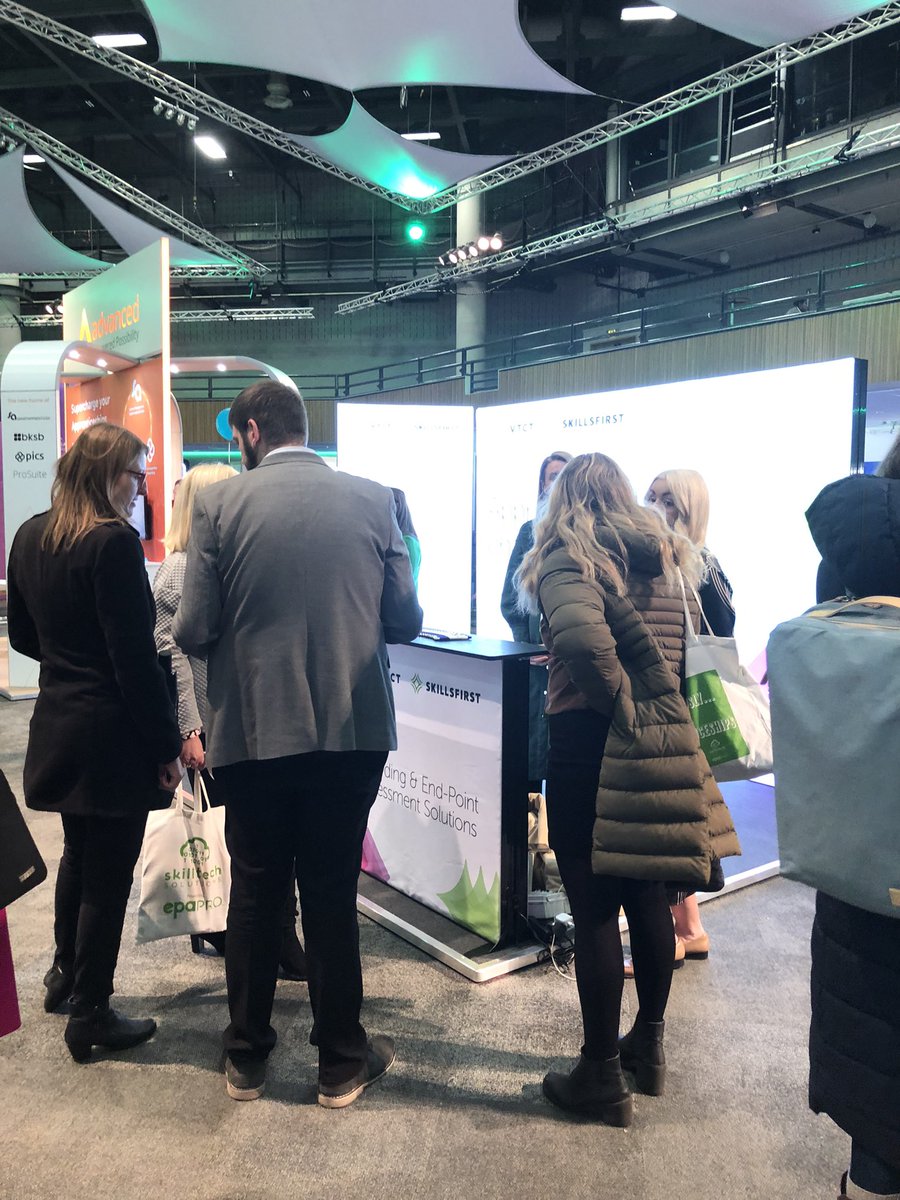 Busy day 2 at #FEweekAAC 
#Skillsfirst #VTCT #EPA #apprenticeships