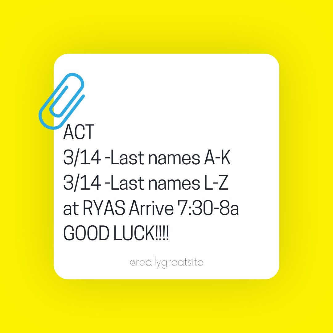 Good Luck to our 11th Graders today &amp; tomorrow! <a href="/sccboe/">St. Clair County Schools</a> <a href="/Burns_StClair/">Justin Burns</a>