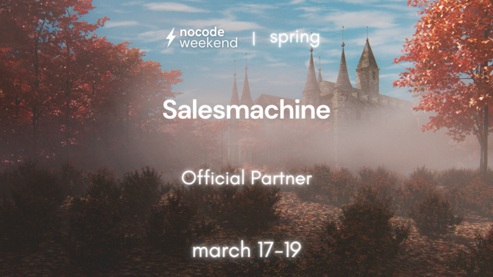 nocode_weekend tweet picture