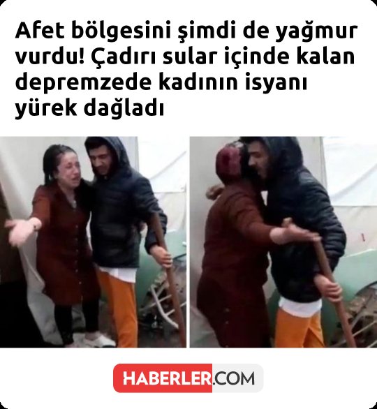 Snkrt1's tweet photo. Afet bölgesini şimdi de yağmur vurdu! Çadırı sular içinde kalan depremzede kadının isyanı yürek dağladı
https://t.co/t8rQ6QT9Pa https://t.co/NPniRAFzdp