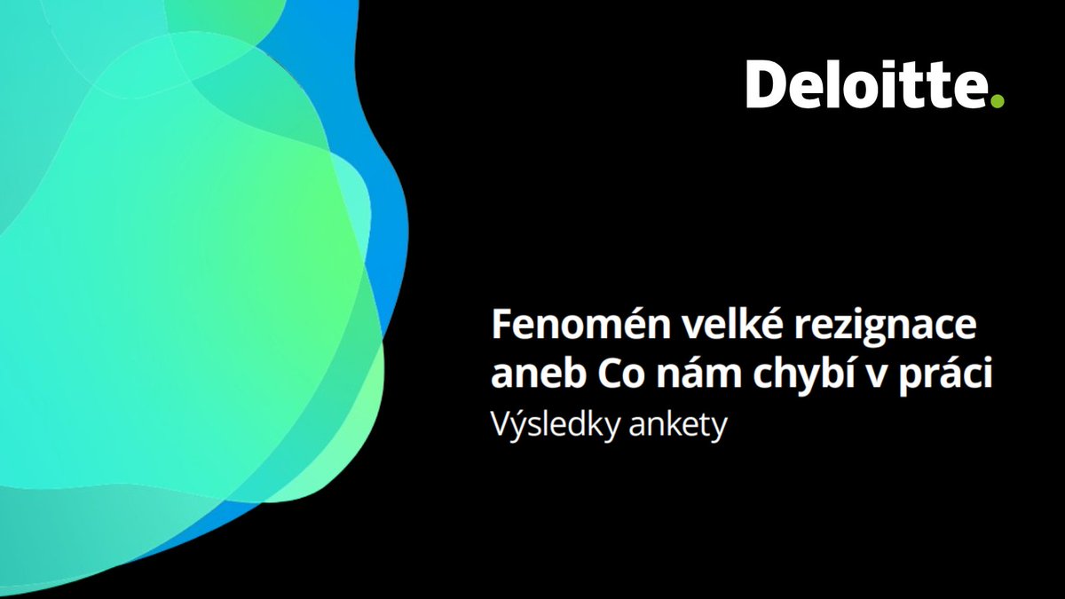 DeloitteCZ's tweet photo. Proč lidé z firem odcházejí – ať už „tiše“, nebo skutečně? 💼 Na #dReport najdete shrnutí naší ankety a několik doporučení, tak ať vám nic neunikne 😉👉https://t.co/fMGwKC5Jdc  

#bigquit #velkarezignace #zamestnanci #HCAS #quitquitting https://t.co/Kjcz50zy4p