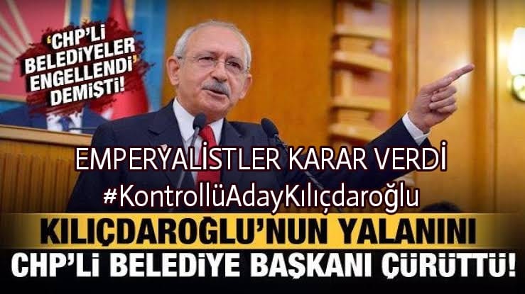 Kılıçdaroğlu'nun 3 Aralık açıklaması;

Biden'in de dediği gibi 'ortaklarımızla kazanacağız'

Abd beslemeleri sizi 😤

ATATÜRKÜN PARTİSİ CHPYE
#BAŞKANINADAMLARI 
#AbddenKayyumKaydılar