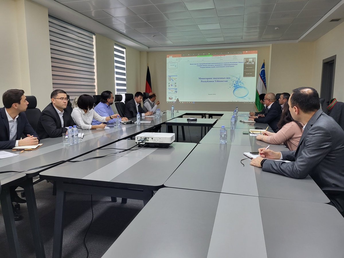 OytureA's tweet photo. Happening now, meeting of national coordination council, national policy Dialogue #EUNPD in water sector of Uzbekistan.  Informed #IWMI's #OneCGIAR, #CWANA, #Hydro4U projects. https://t.co/iwhaVubdx0
