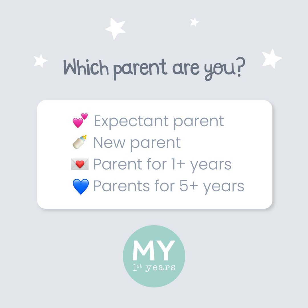 my1styears's tweet photo. We love getting to know you... let us know which one you are! 🐰

#my1styears #mumlife #dadlife #parentinglife https://t.co/QxXEZ3gwgU