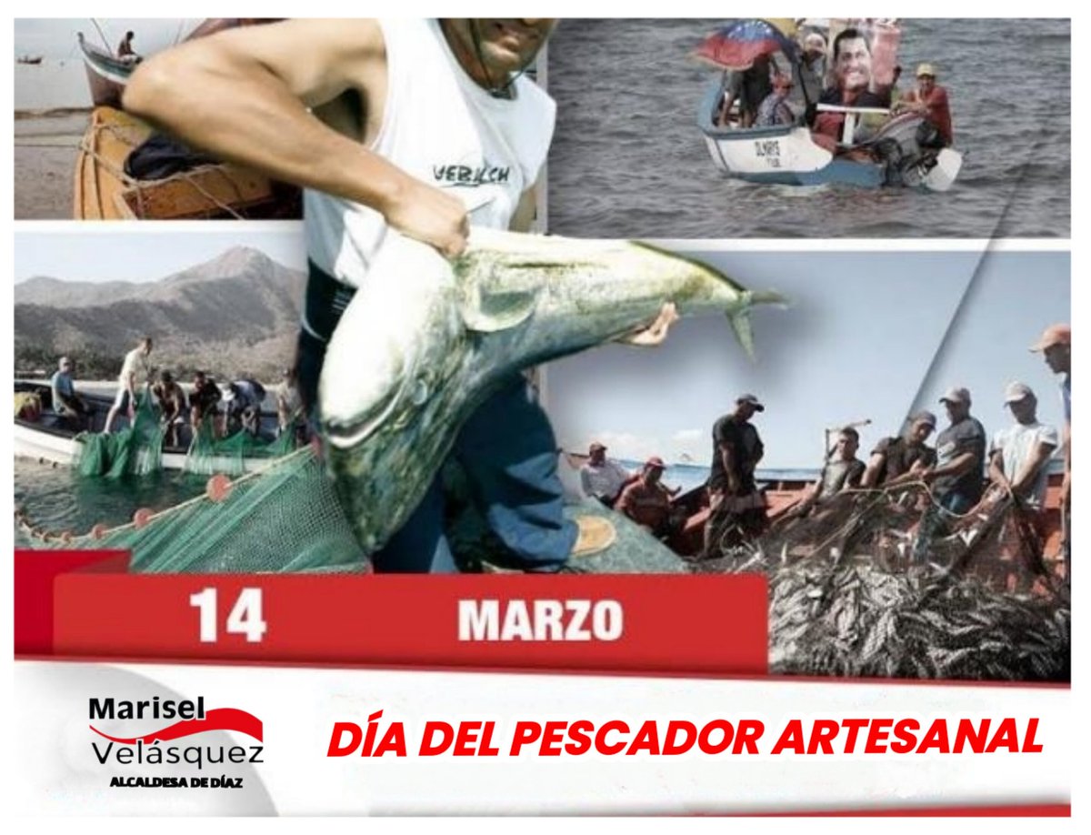 Felicidades a los #PescadoresDeLaPatria en la celebración de su día
#ChávezAntiimperialista