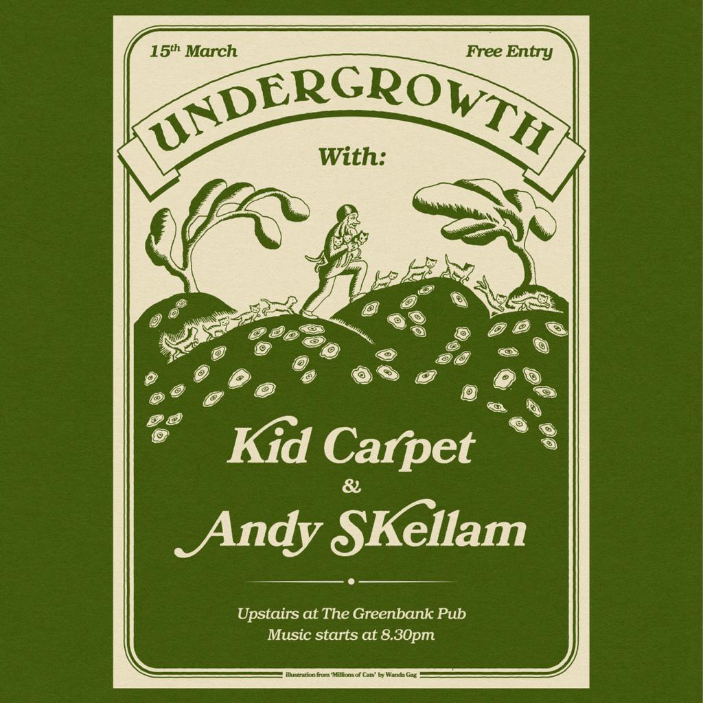 TOMORROW NIGHT Greenbank, Easton, Bristol I'll be playing a haphazard mixture of punk pop dance bangers and wonky ditties. Standard KC nonsense, energy, anger and deep joy. And don't miss Andy Skellam bring his surreal folk & dissonant blues. Free entry. Music from 8.30