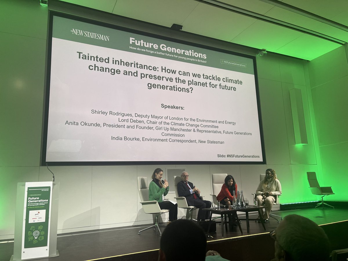 iwill_molly's tweet photo. Fantastic to hear and learn from @AnitaOkunde on a panel about how we can tackle climate change for future generations 🌎

Anita advised that we should all ensure young people are involved in consultations because policies have direct impact on young people ✊🏻💪🏻 https://t.co/pb3oEnz7jN