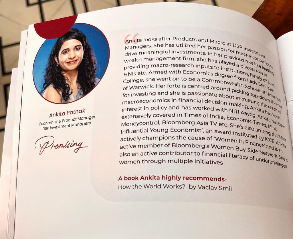 dspmf's tweet image. Congratulations to one of our own, @ankitapathak_, who was recognised as one of India’s Top Women in Finance 2023 by Equalifi! 

Keep shining, Ankita and continue to #DoGoodBeGood. 🙌💪