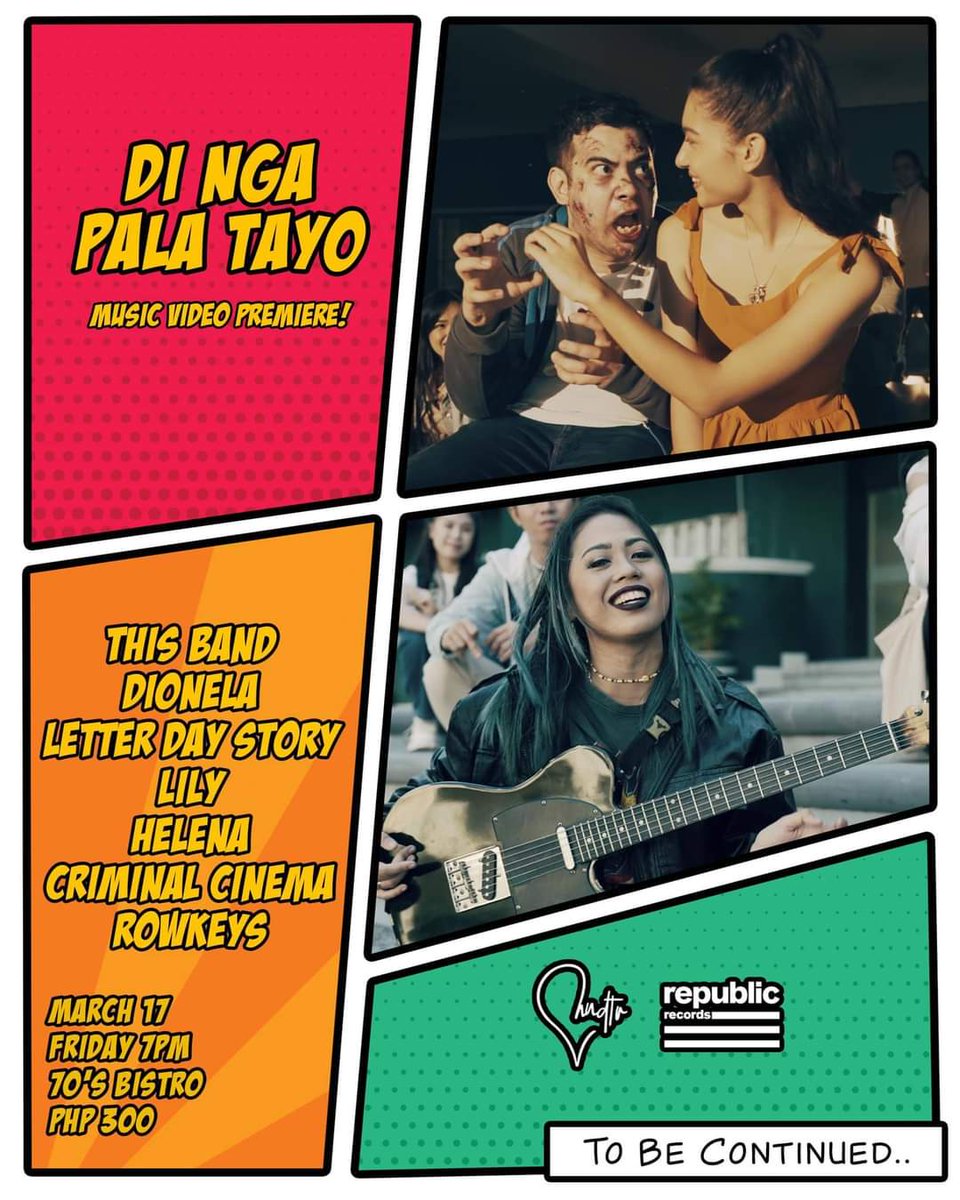 GIG ON FRIDAY WITH
 <a href="/CHNDTR/">CHNDTR</a>
<a href="/ThisBandMusicPH/">This Band</a>
<a href="/letterdaystory/">Letter Day Story</a> 
<a href="/rowkeys/">steppenwolf</a>
<a href="/lily/">Lily</a>
<a href="/helena/">Helena Price</a>