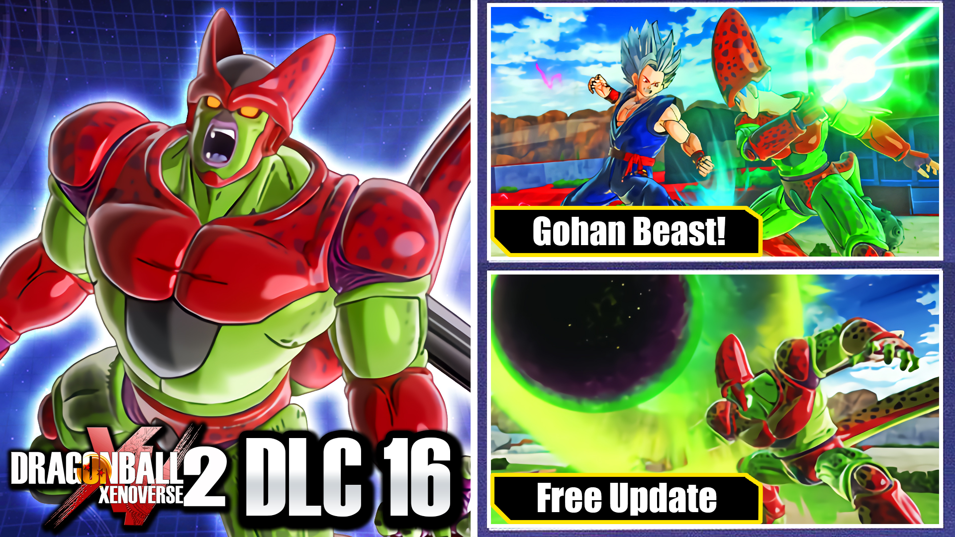 Dragon Ball Xenoverse 2 DLC 16 Trailer Confirms Gohan Beast