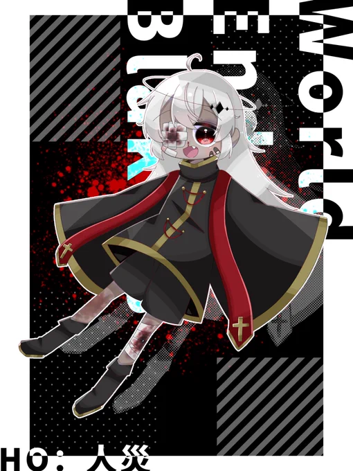 #ホワイトデーは銀髪白髪を愛でる日白髪赤目の組み合わせおおい 