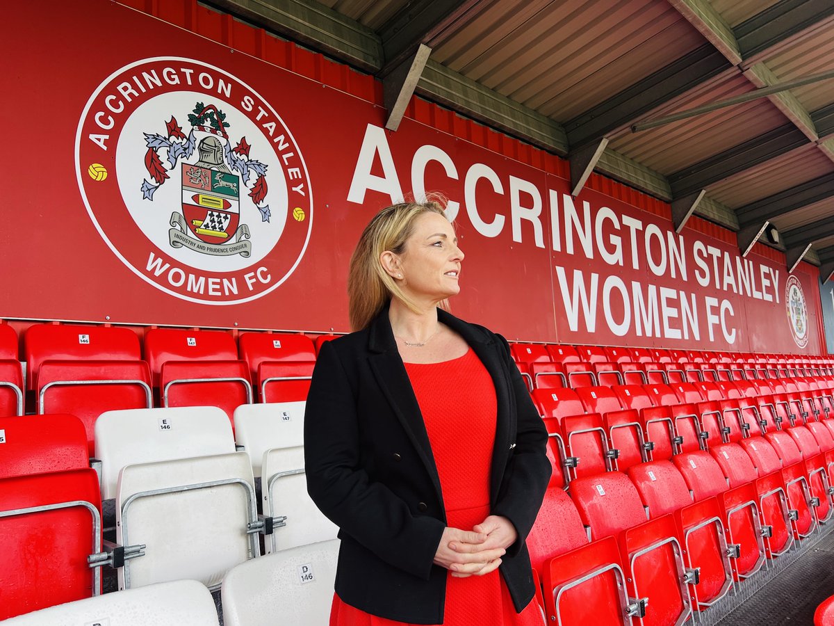 Accrington Stanley Women (@aswfcofficial) on Twitter photo Delighted to announce we have appointed a new Chair <a href="/Samileasmithson/">Samantha Smithson</a> - she has lots of experience in top level sport and joins us from the British Judo Association.
Welcome Sami! 👏🔴 Delighted to announce we have appointed a new Chair <a href="/Samileasmithson/">Samantha Smithson</a> - she has lots of experience in top level sport and joins us from the British Judo Association.
Welcome Sami! 👏🔴