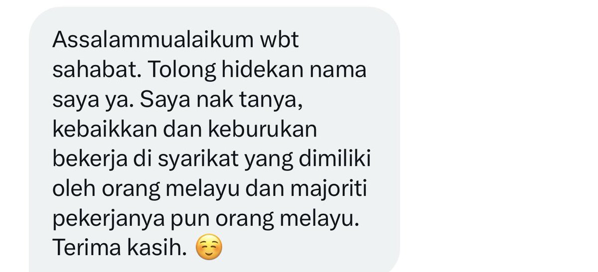 fedtriyahya's tweet photo. Ada pengalaman yang boleh dikongsikan? https://t.co/vYwLdYY4KC