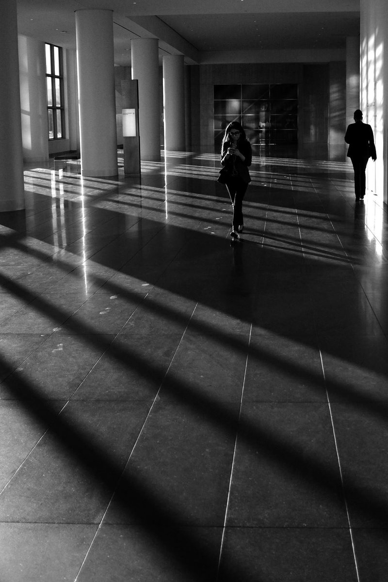 Intersectional
#FujiX100V
1/4000th@ƒ2-ISO400

#geometry #parallel #dramaticlight #architecture #perspective #lightandshadow #wfc #wtc #leafshutter #fineart #artphotography #cinematic #35mm #documentary #photojournalism #streetphotography #blackandwhite #darkroom #grain #shadows