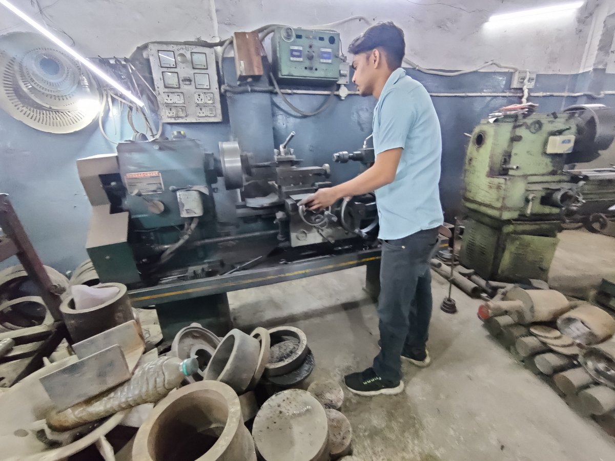 JDEngineeringW4's tweet photo. This is our manufacturing unit and the team of "J.D. Engineering Works" is busy in the manufacture of PMG, PMSM, etc.
For more:- https://t.co/0p10BXdQso
Phone:- +919873699384, +919582345931,
Email:- sales@pmsgen.com
#generator #alternator #Motor #PMG #PMSM #elevatormotor #lift https://t.co/ntwg5D8eSz