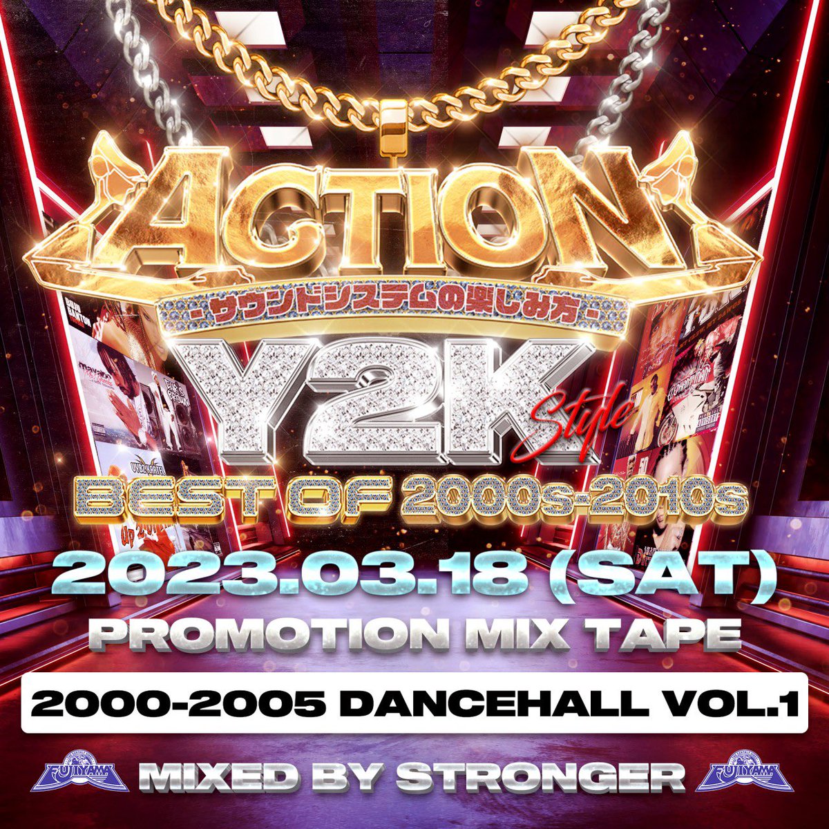 Fujiyama_Info's tweet photo. 今週土曜日開催🔥

「ACTION -サウンドシステムの楽しみ方」 @club_LOVER_z 

プロモーションミックス🎧
『00'S -05'S DANCEHALL MIXED BY STRONGER』

SoundCloud → https://t.co/V449poA0K5

YouTube → https://t.co/ILVu8snt1p

チェックしてACTIONに大集合よろしくお願いします！ https://t.co/F9NQPcZnwy