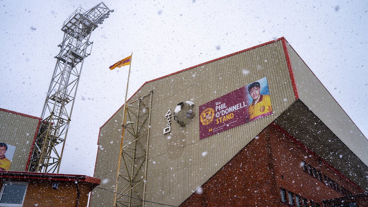 MotherwellFC's tweet photo. ❄️ https://t.co/JWEn2TBoHj