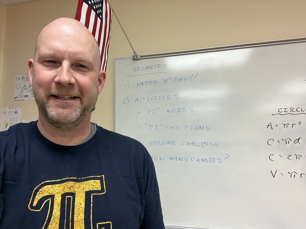 Happy Pi Day!!! A lot of fun activities planned today in Geometry to celebrate! #piDay2023 #MathIsFun