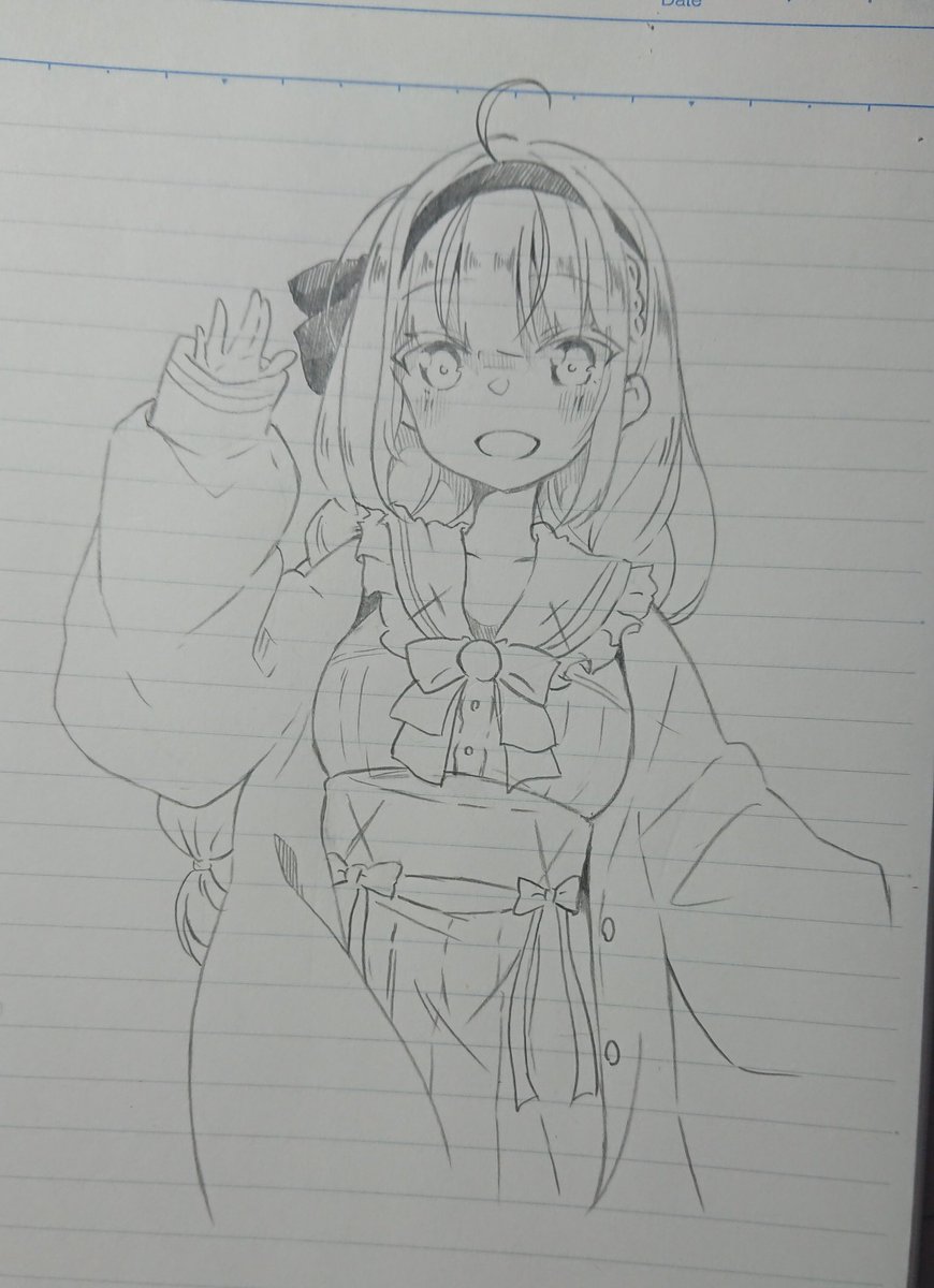 可愛く描けた気がする✨満足!! 