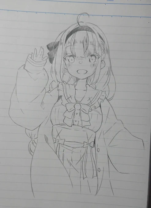 可愛く描けた気がする✨満足!! 
