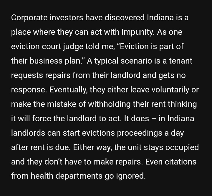 Fort Wayne Crime Erin on Twitter "In Indiana, landlords can and do