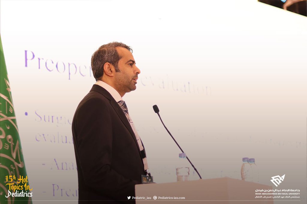 Pediatric_iau's tweet photo. Day1, fourth session:
How to prepare SCD patients for surgery?
“Pre-operative Care of Sickle Cell Anemia”
By Dr. Mohammad Al Darwish
#HTP15 #15HTP2023 https://t.co/Coc7pEN63u