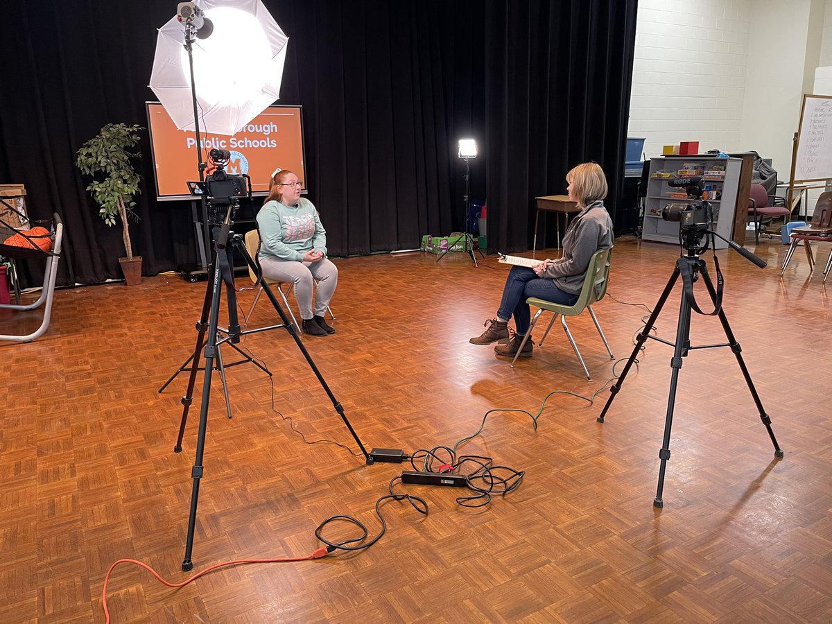 SeanSiciliano's tweet photo. We have @GetClearTouch on site today shooting some testimonials with teachers and getting some video of our amazing students interacting with the panels. @MiddleboroughPS @MKGElementary @HBBElementary @SachemHome @MiddleboroSupt #teaching #cleartouch #interactivepanel https://t.co/qLPRiNdkkb