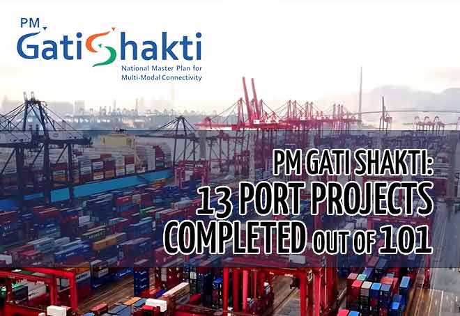 knnindia's tweet photo. #PMGatiShakti: 13 port projects completed out of 101

#Sagarmala #ShippingPorts #PortProjects #Development @sarbanandsonwal 

https://t.co/sbAlzb8ovh https://t.co/ivckDGaURH