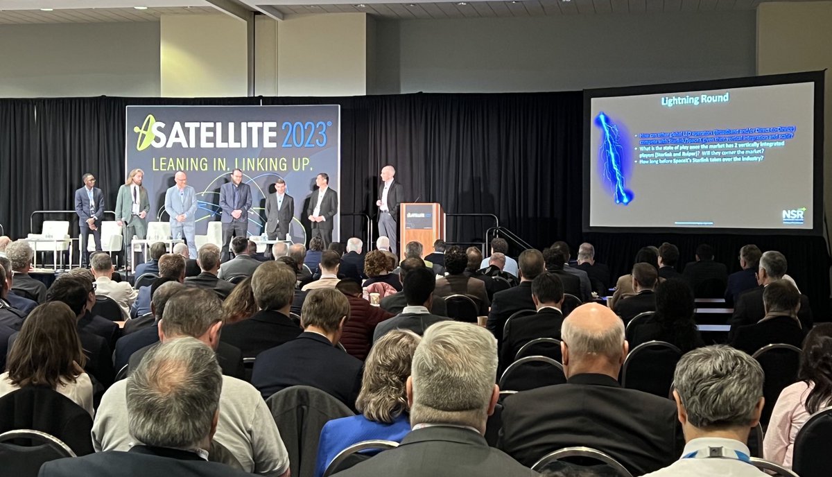 #LightningRound at NSR #BreakfastBriefing ⁦@SATELLITEDC⁩ industry #BurningQuestions ⁦@NSRBaugh⁩ ⁦@NSRGrady⁩ ⁦@NSRPalerm⁩ ⁦@NSRRousseau⁩ ⁦@NSR_Jose⁩ ⁦@NSRKasaboski⁩ ⁦@NSRIbeh⁩ #AskNSR #NSRinsights #Space ⁦@AnalysysMason⁩