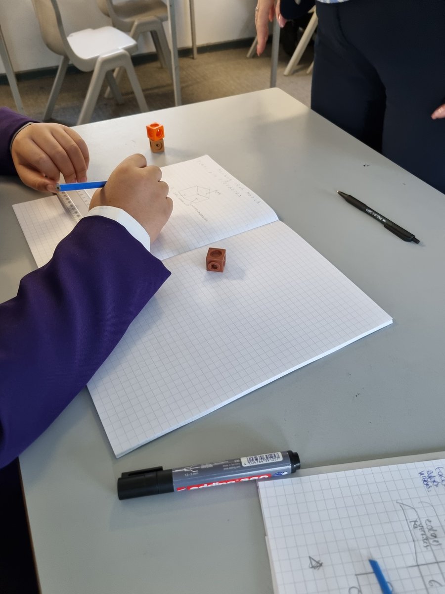 AHSMathematics's tweet photo. Fantastic visual lesson with year 9's working with the multilink blocks to represent plans and elevations!! #AHSMaths #welovemaths #Mathsisfun #visualmaths https://t.co/HUMUzZwWIM