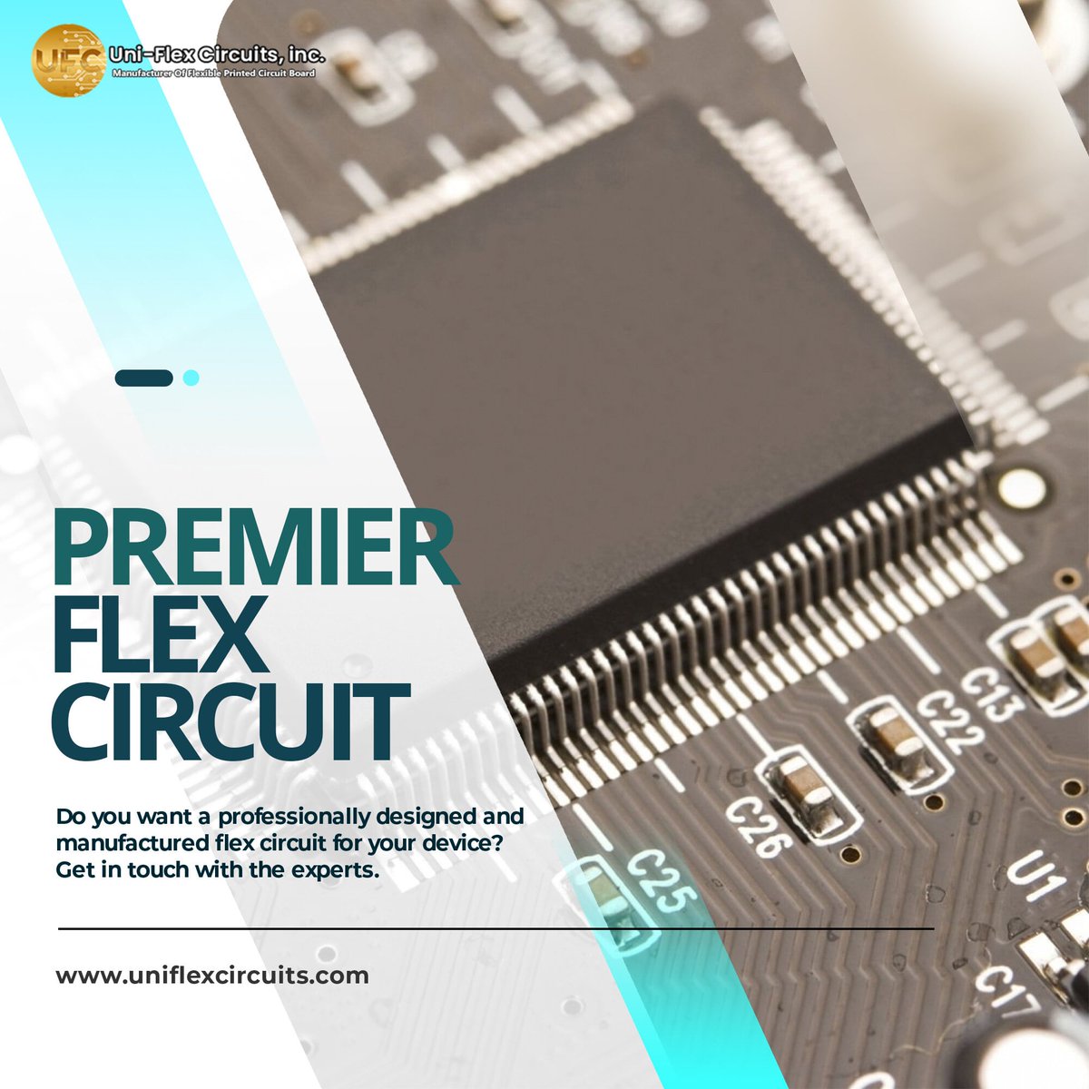 uniflexcir's tweet image. A trust of premium quality designs with compatibility unmatched. Choose Uni-Flex Circuits for all your premier flex circuit needs.

Order now :-  uniflexcircuit.com

#uniflexcircuits #uniflex #electriccircuit