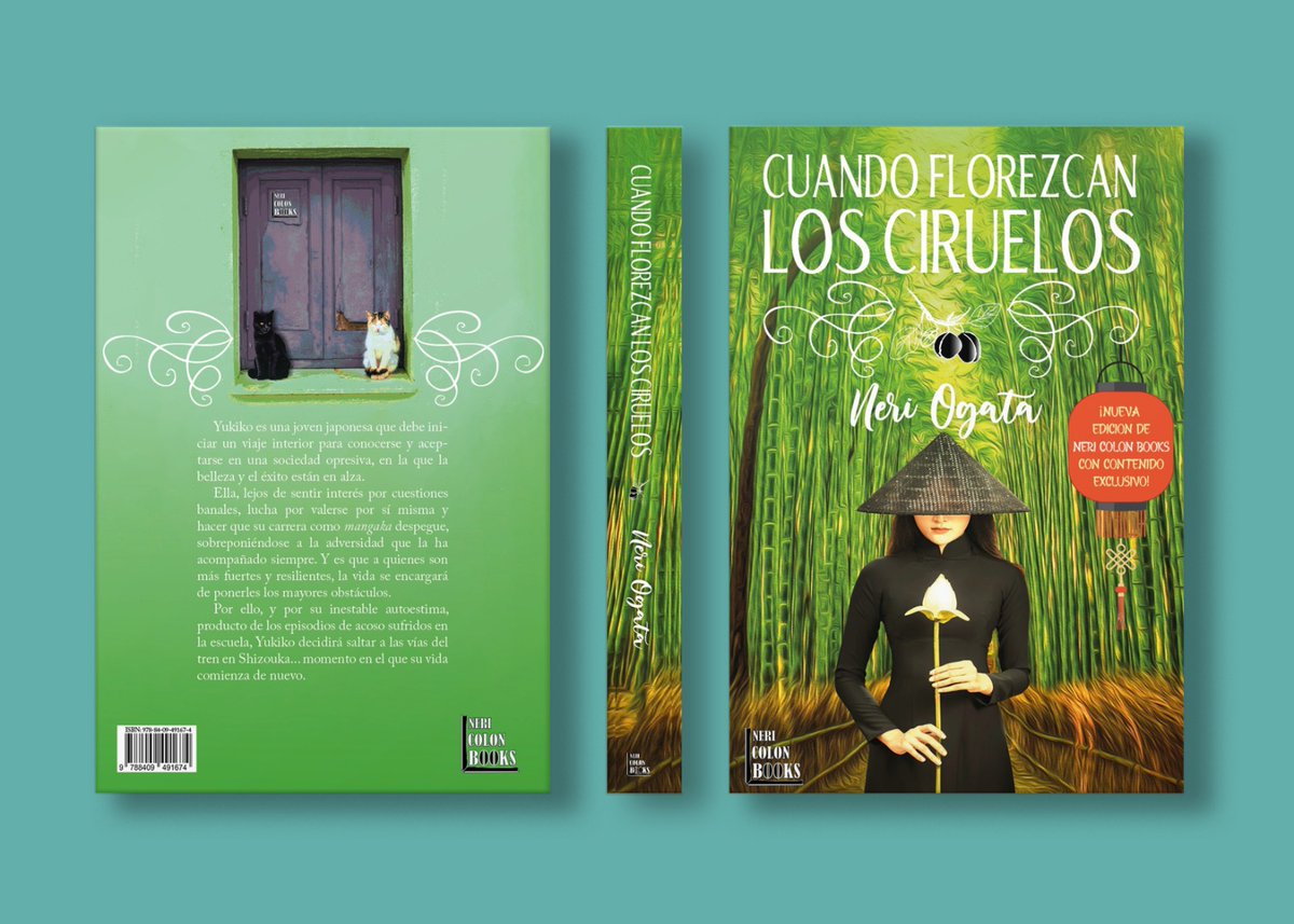 nericolonbooks's tweet photo. Llega la edición especial de 'Cuando florezcan los ciruelos'. Contenido extra, erratas corregidas, nueva portada, nueva editorial... Los cambios a mejor, en todo proyecto, suponen  una significativa transformación.
No te quedes sin tu ejemplar y sumérgete en este viaje. https://t.co/0ObzaryJzC