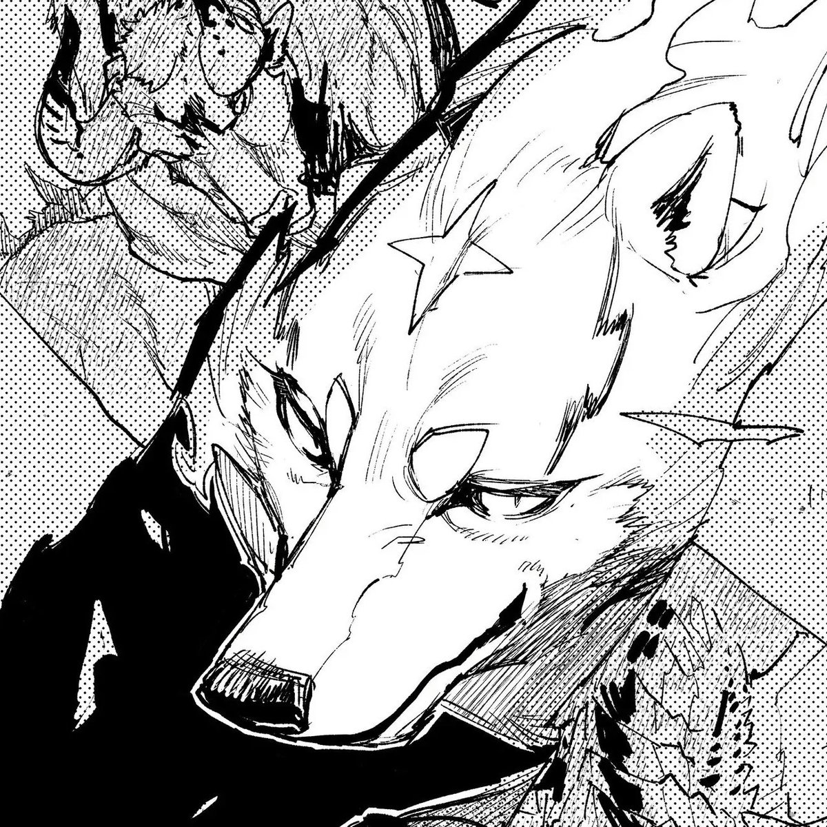 ha_futatsu's tweet photo. I love how most fenrirs in most isekai manga are drawn like ass while the artists who work on this IP choose to make him somewhere between "most gorgeous boi you've ever seen" to"lovable idiot face"
#tonsuki #feru #bestboioftheseason https://t.co/NSvCfi4kup
